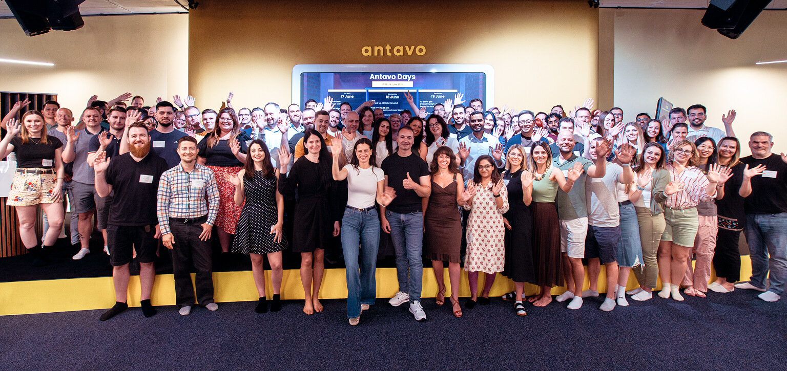 Image of the Antavo Team.