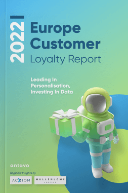 Banner to download the Europe Customer Loyalty Report 2022.