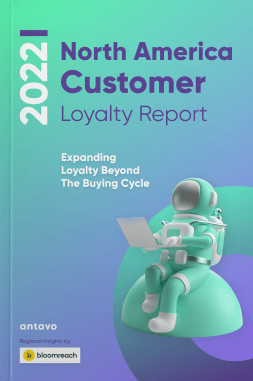 Banner to download the North America Customer Loyalty Report 2022.