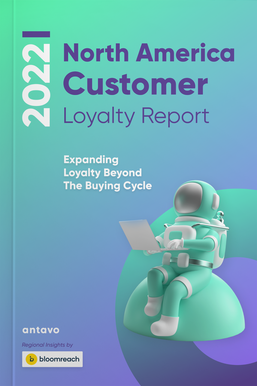 Banner to download the North America Customer Loyalty Report 2022.