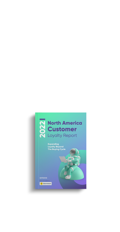 Banner for the Regional Customer Loyalty Report 2022 - North America