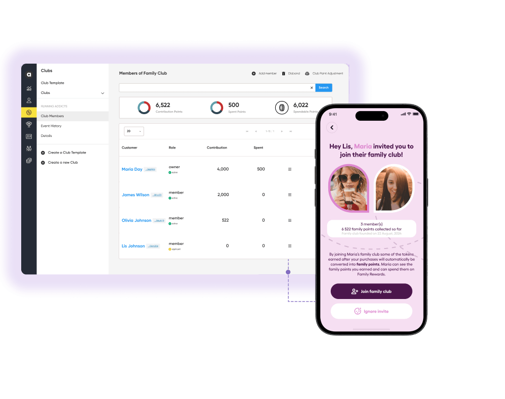 Loyalty Club Software.