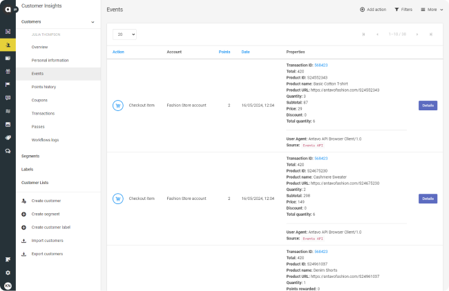 Seamless data processing