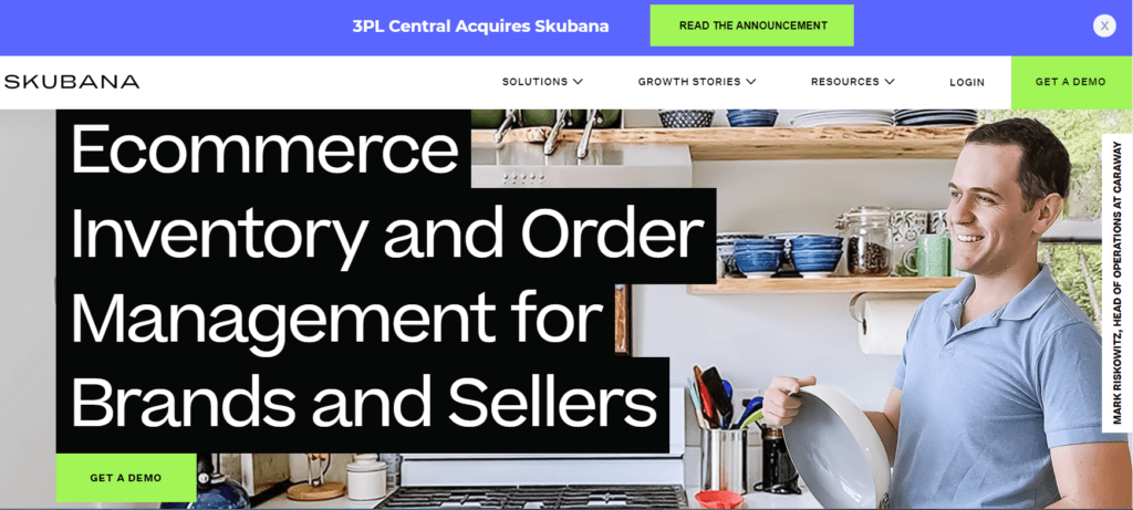 Skubana website image