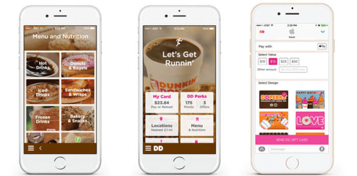 The loyalty program of Dunkin’ Donuts. 