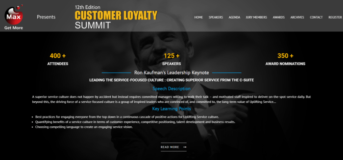 Customer loyalty conference Mumbai