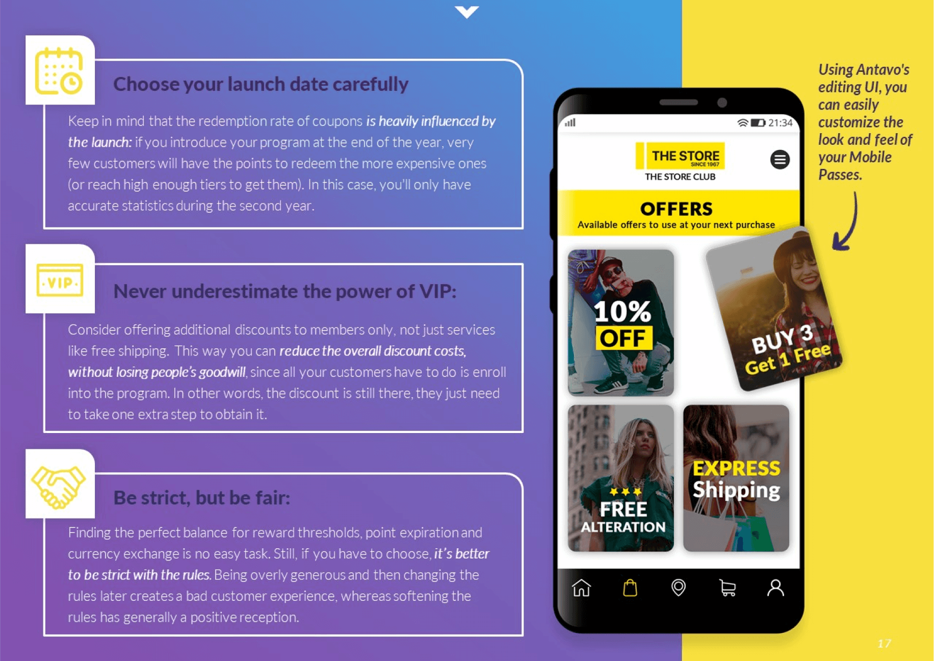 Take a look inside Antavo's Ebook: Budget Planning 101 for Loyalty Programs.