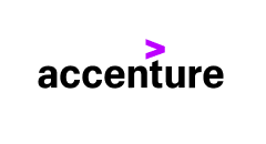 Accenture's logo.
