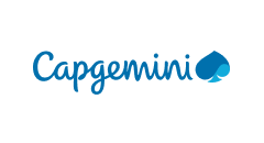 Capgemini's logo.