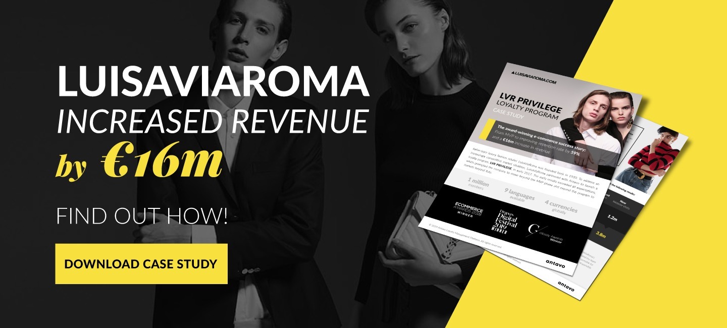 Surprise & delight birthday emails are a huge hit among dedicated customers. Download Antavo’s case study on LuisaViaRoma to learn how it became one of the company’s most successful email campaigns.