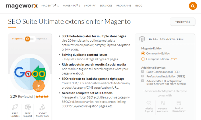 Magento Apps MageWorx SEO