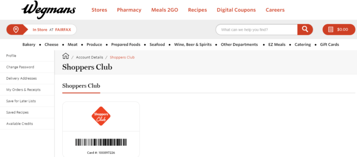 Wegmans’ specialty is personalization: the digital coupon rewards are based on what each customer buys the most.