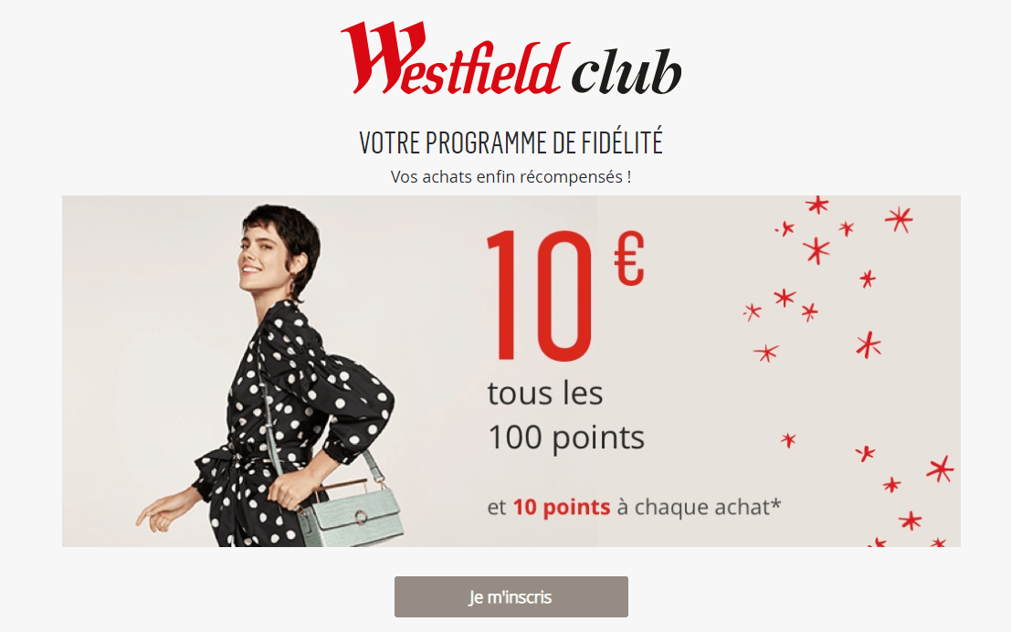 Besides the authentic Westfield malls, the company also owns malls around Europe that aren’t running under ‘Westfield’ name, and they provide a different kind of loyalty program, with different offers and special services.