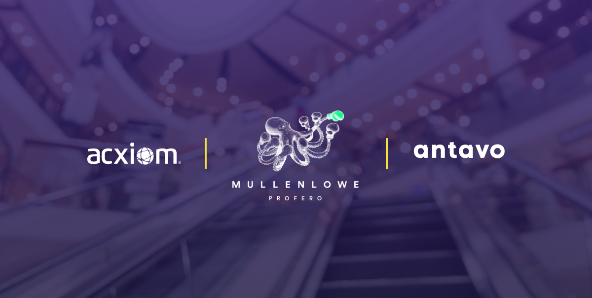 The cover image of Antavo’s press release on partnership with Acxiom and MullenLowe Profero
