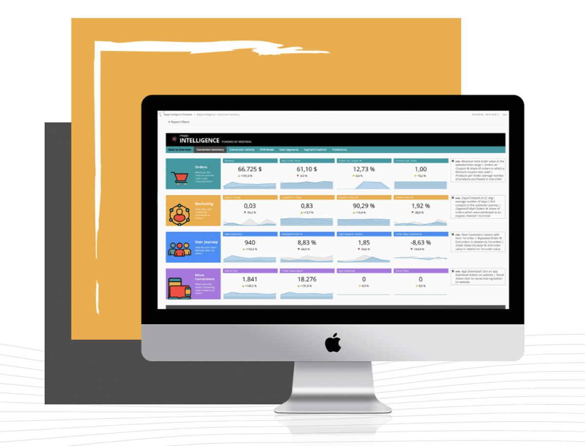 Mapp customer insight tools give your team members all the data necessary to create personalized loyalty program strategies.