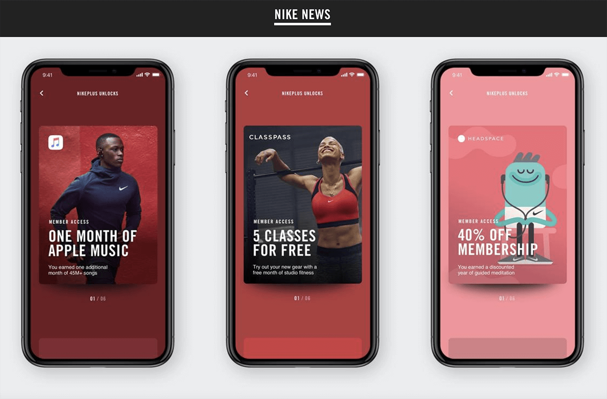 NikePlus membership unlocks new benefits for athletes.