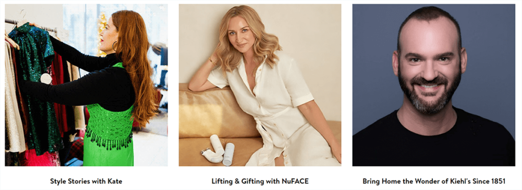 Nordstrom launched a dedicated live shopping channel.