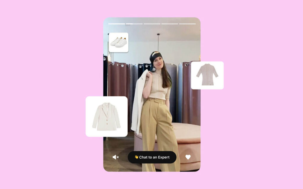 Styling recommendations on Ted Baker’s website.