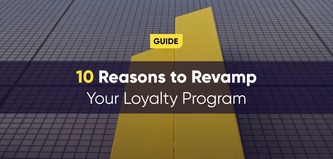 Antavo’s cover image for its article about loyalty program revamp.