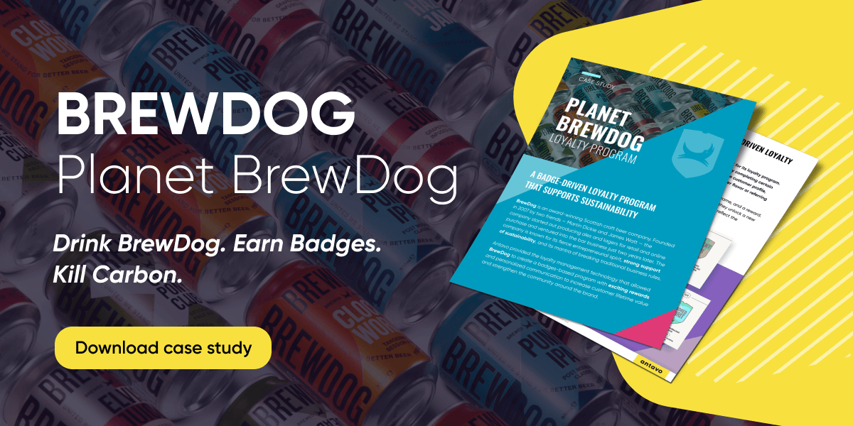 Antavo’s cover of the Planet BrewDog Case Study.