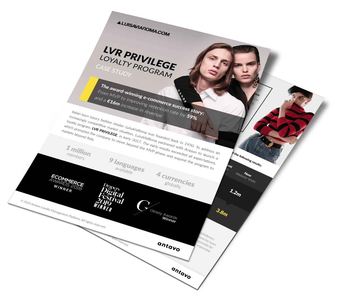 Antavo's case study for LuisaViaRoma LVR Privilige.