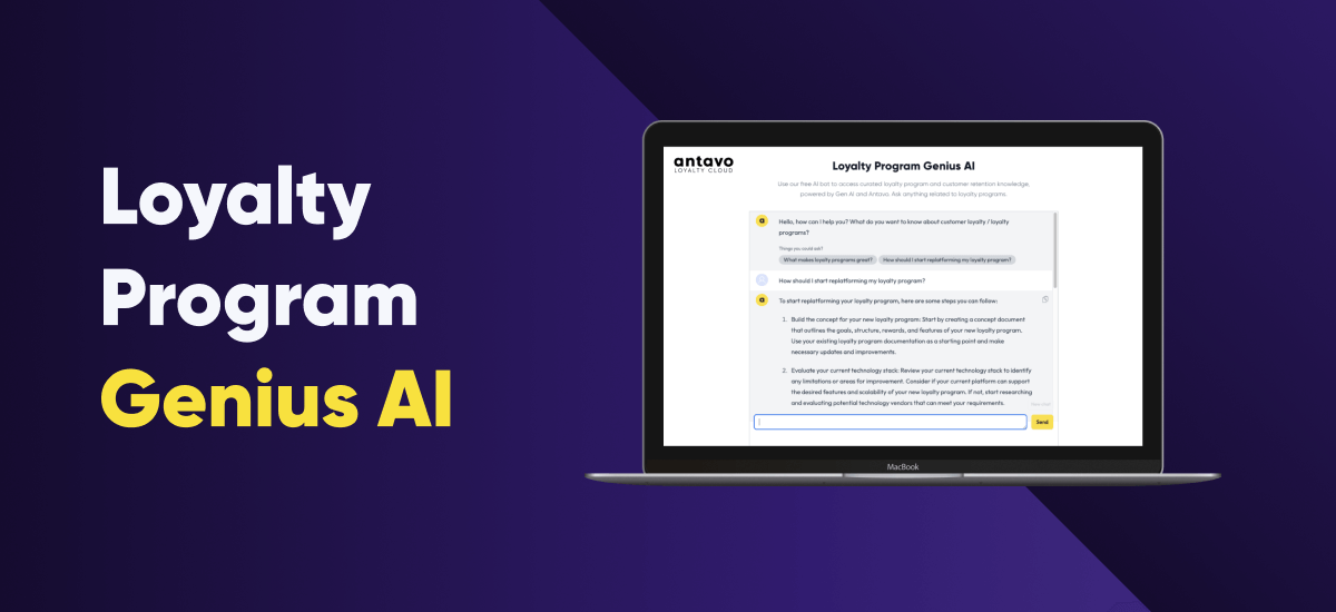Loyalty AI Bot Antavo Loyalty AI Bot Antavo