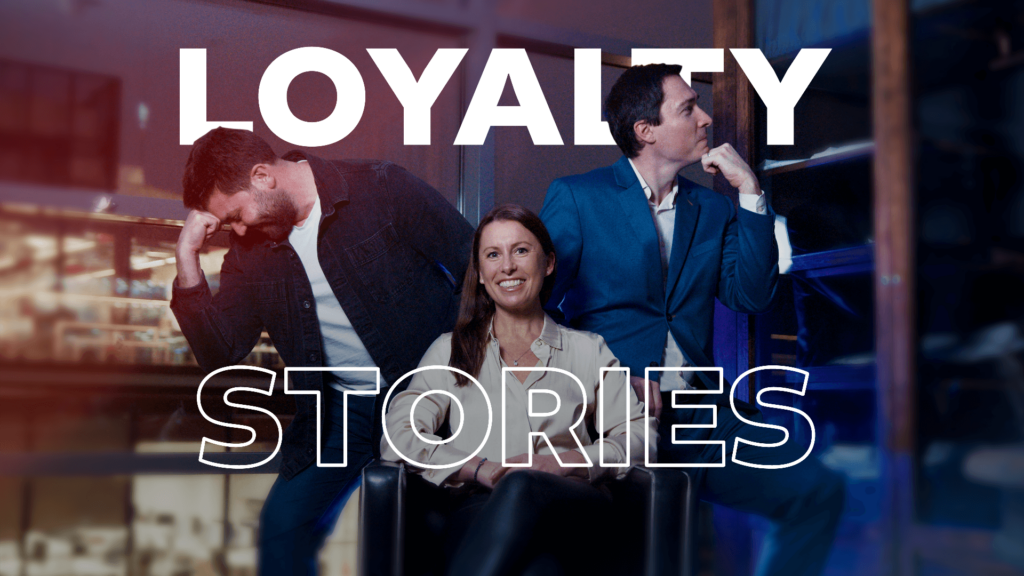 Cover image of the Loyalty Stories podcast runned by Antavo