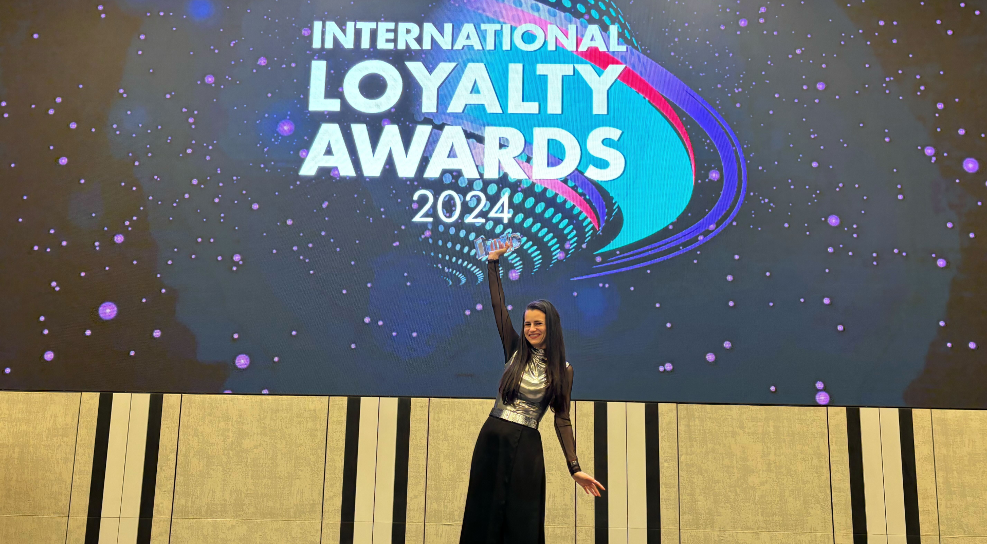 Image for Antavo’s news article on Zsuzsa Kecsmar winning this year’s Personality of the Year at the International Loyalty Awards.