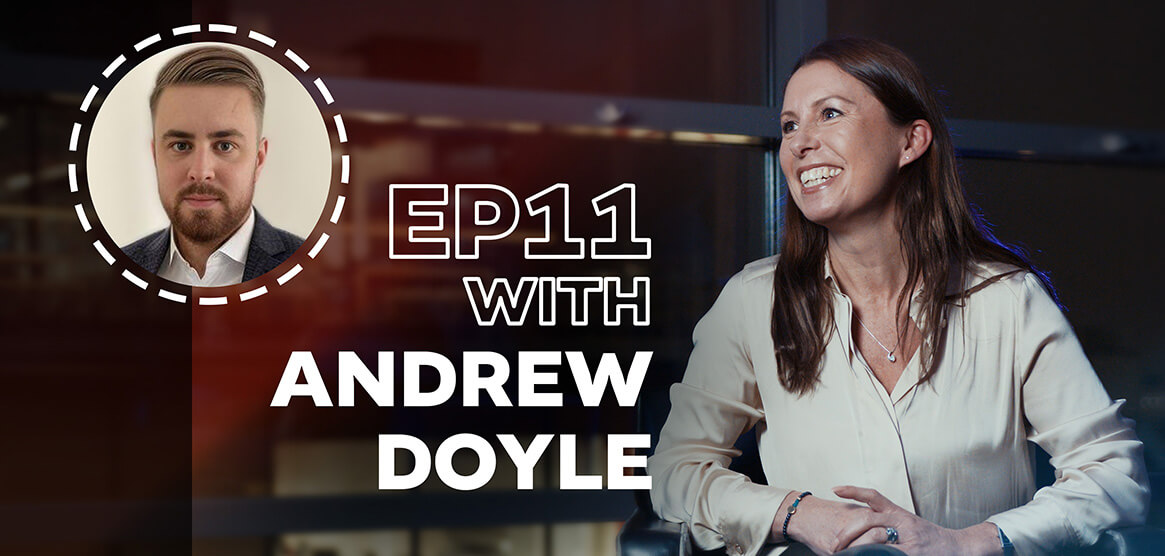 Antavo’s cover for its Loyalty Stories video podcast with Andrew Doyle