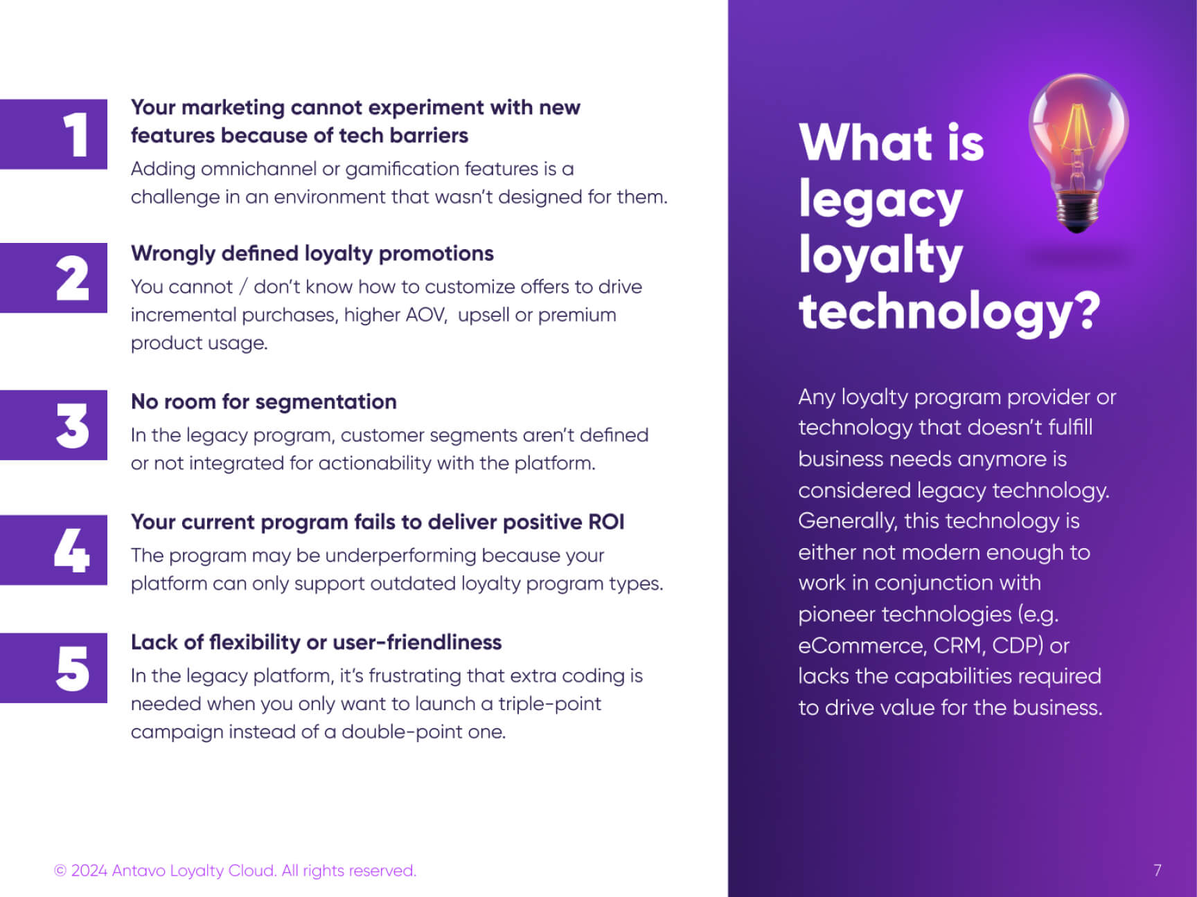 Antavo's Ebook: 10 Signs That Your Loyalty Program Is Outdated pt. 2.