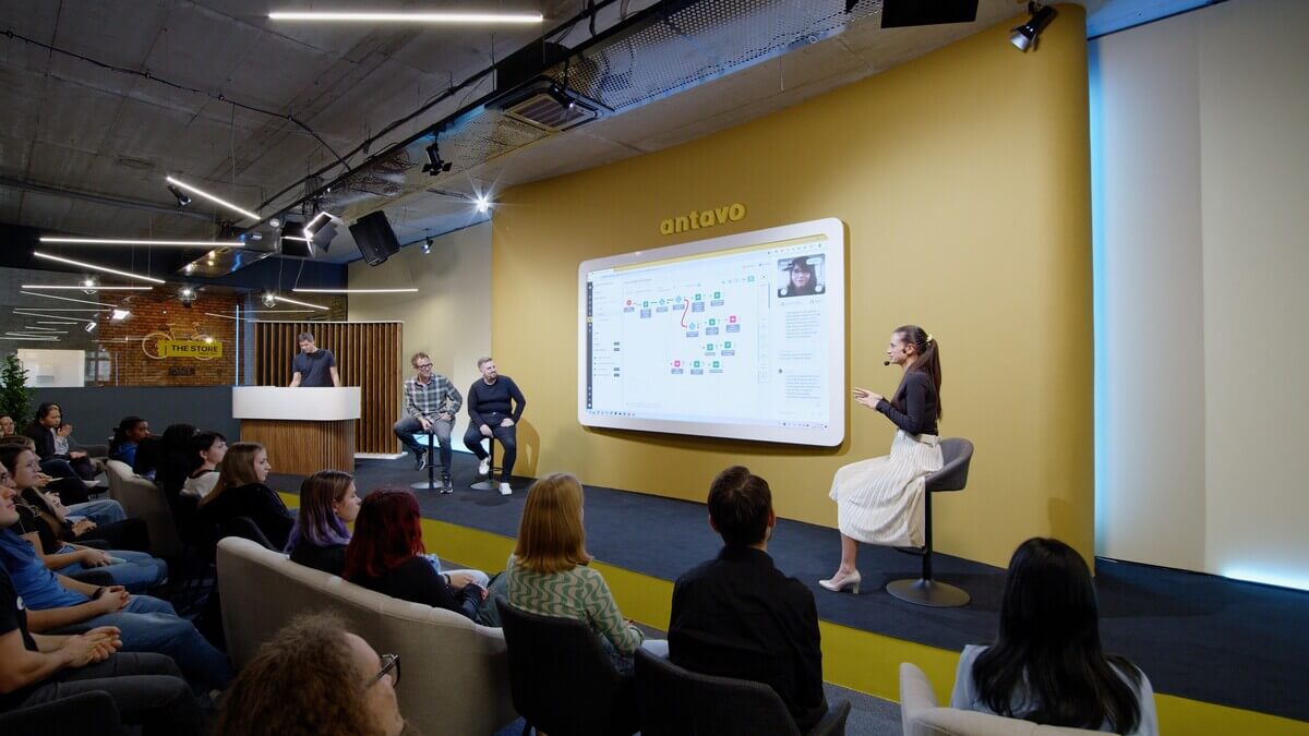 Screenshot of Antavo’s Live Keynote event