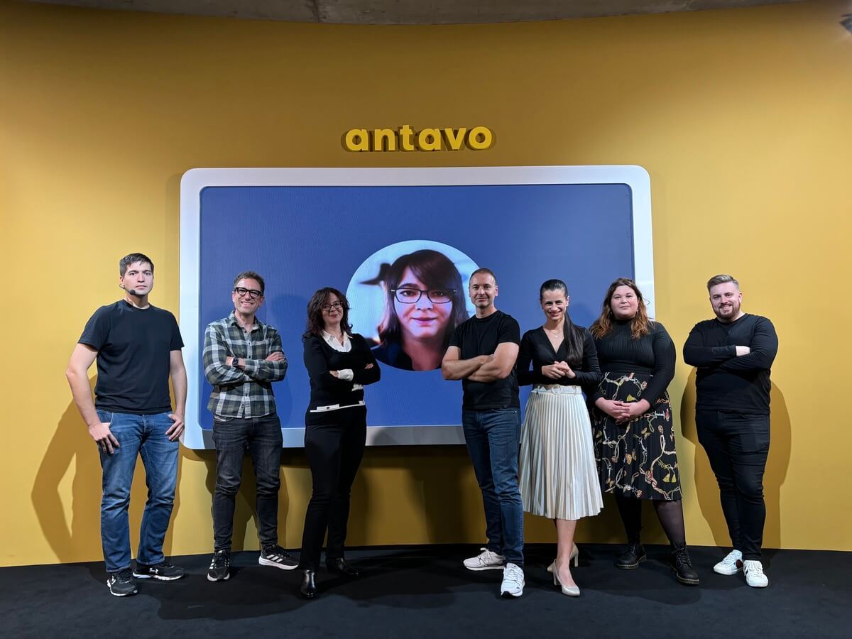 An image showcasing the team standing with Timi AI