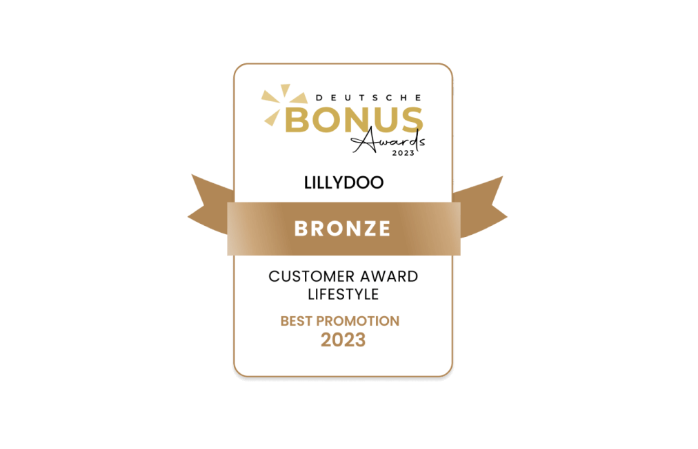 Bronze badge for the winner of the Best promotion at the Bonus Awards.