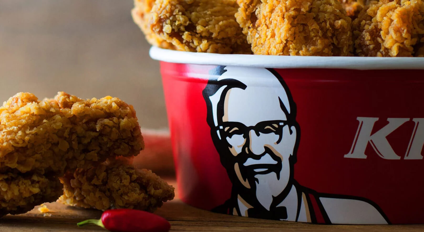 Subheader image for the KFC case study.