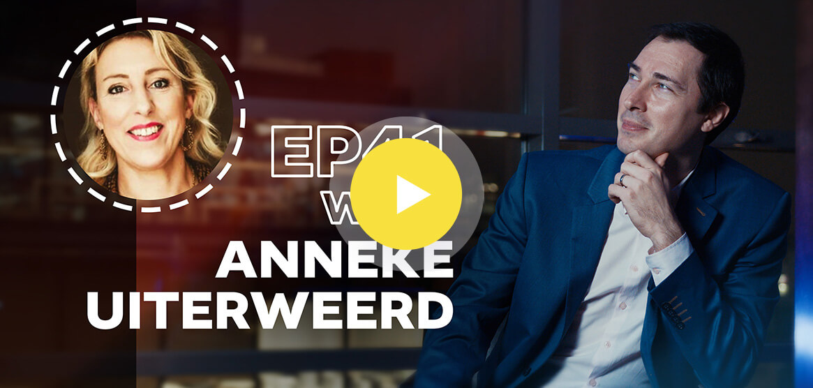 Antavo’s cover for its Loyalty Stories video podcast with Anneke Uiterweerd