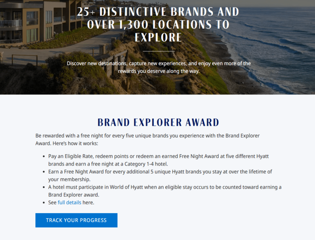 World of Hyatt offers unique challenges