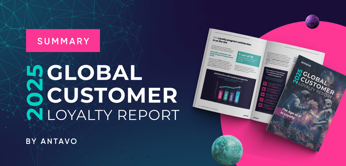 Antavo’s Cover for its article about the Global Customer Loyalty Report 2025