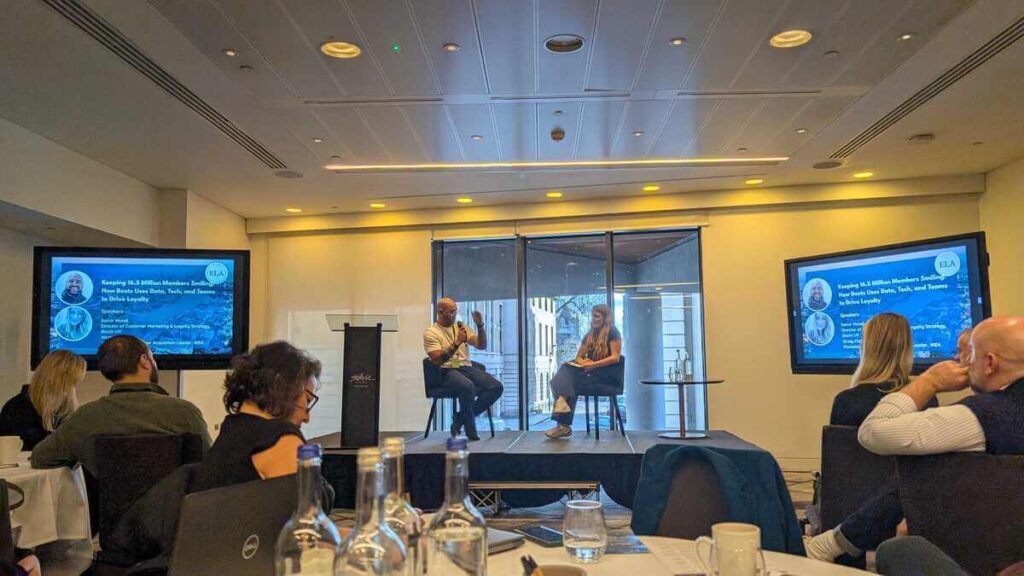 Satvir Mundi at the European Loyalty Association’s London Hub Event