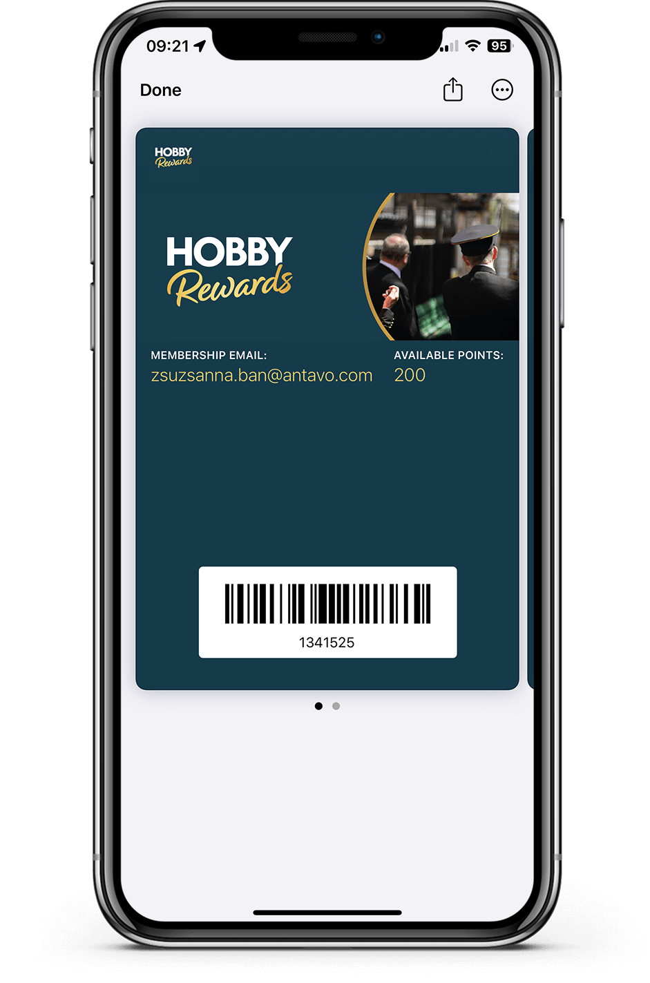 Hornby Hobbies digital pass.