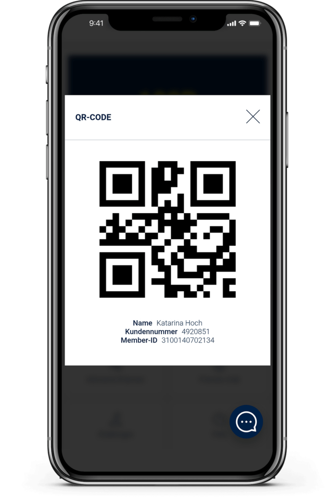 P&C Friends CLUB loyalty program member ID mobile screenshot