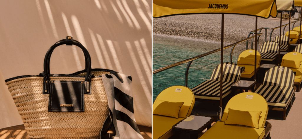 Jacquemus summer resort customer activation