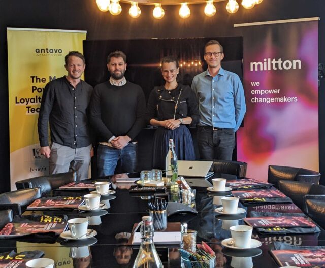 ✨ Earlier this week, we hosted an exciting, invite-only Exclusive Loyalty Club event in collaboration with Miltton in Stockholm. 

The venue? None other than the conference room once used by Avicii and Swedish House Mafia.

Zsuzsa Kecsmar, our Chief Strategy Officer & Co-founder, teamed up with Mattias Andersson, Co-founder & Senior Advisor at #Miltton to explore insights into next generation loyalty programs.

🧐 Throughout the event, attendees were treated to valuable findings from our Global Customer Loyalty Report 2024, complemented by actionable strategies, best practices, and real-world case studies.

#loyalty #loyaltyprogram #customerexperience